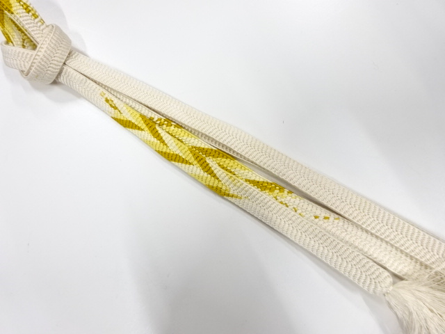 正絹　手組帯締め